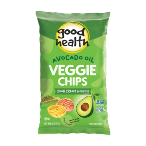 Good Health Avocado Oil Veggie Chips Sour Cream & Onion 6.25oz 10ct